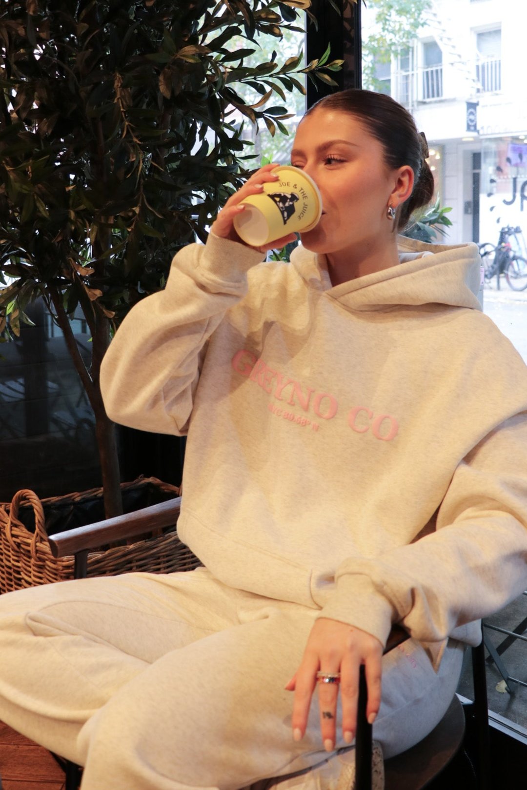 Lucky 8 Hoodie - Strawberry Milk – GREYNO CO APPAREL