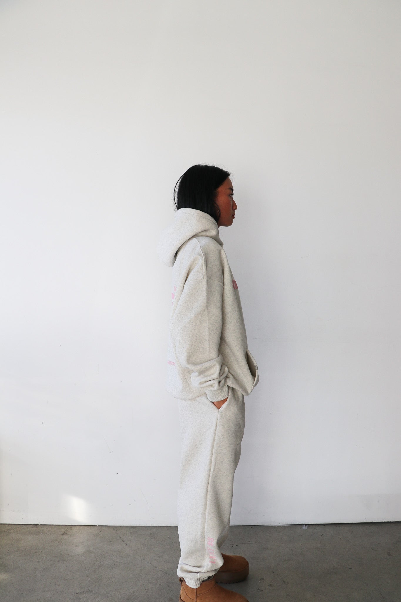 Lucky 8 Hoodie - Strawberry Milk – GREYNO CO APPAREL