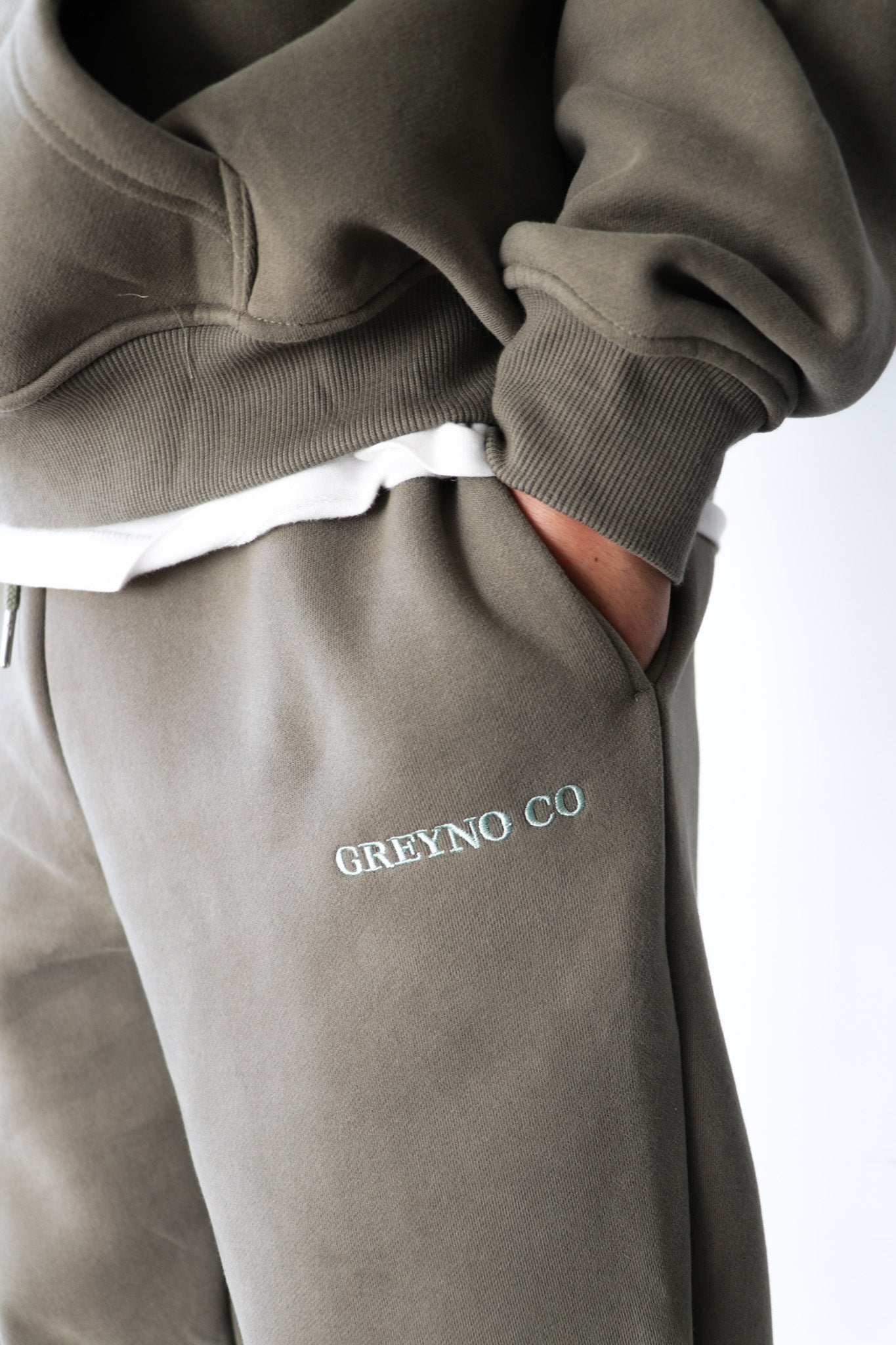 Lucky 8 Sweatpants - Stone Green – GREYNO CO APPAREL