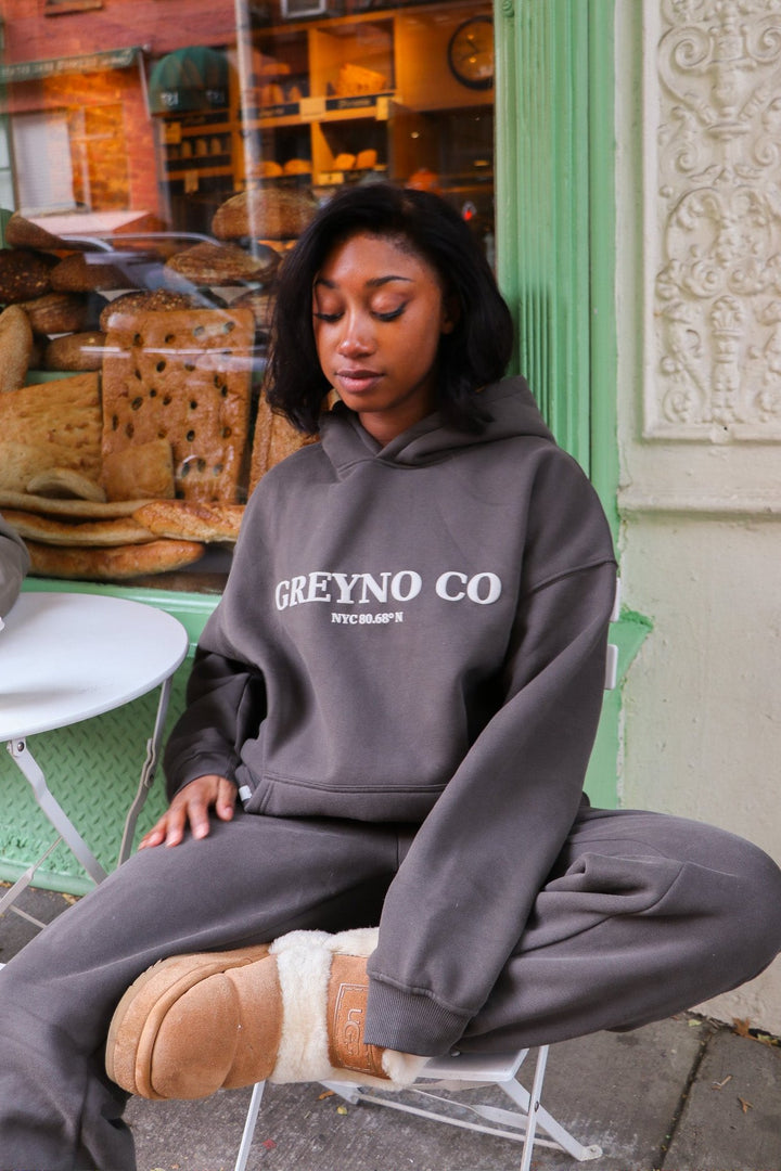 lucky 8 hoodie - Graphite