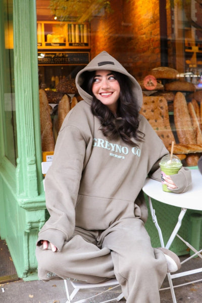 lucky 8 hoodie - Stone Green – GREYNO CO APPAREL