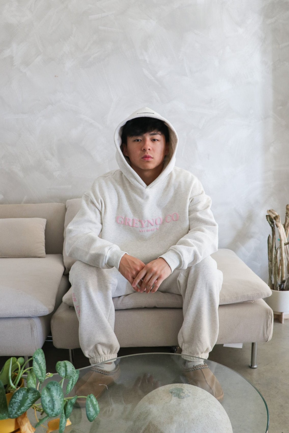 Lucky 8 Hoodie - Strawberry Milk – GREYNO CO APPAREL